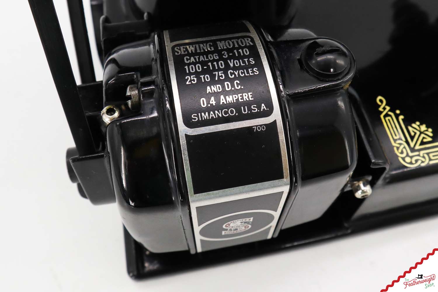 Singer Featherweight 221 Sewing Machine, AE983*** - 1938