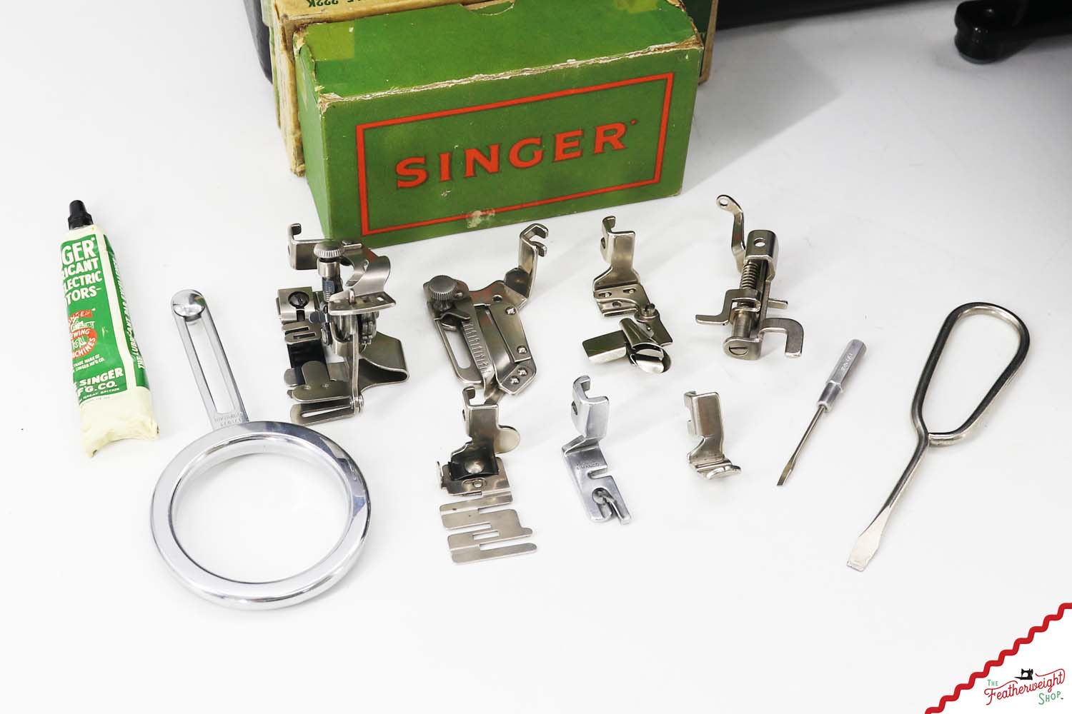 Singer Featherweight 222K Sewing Machine - EK6323**, 1955
