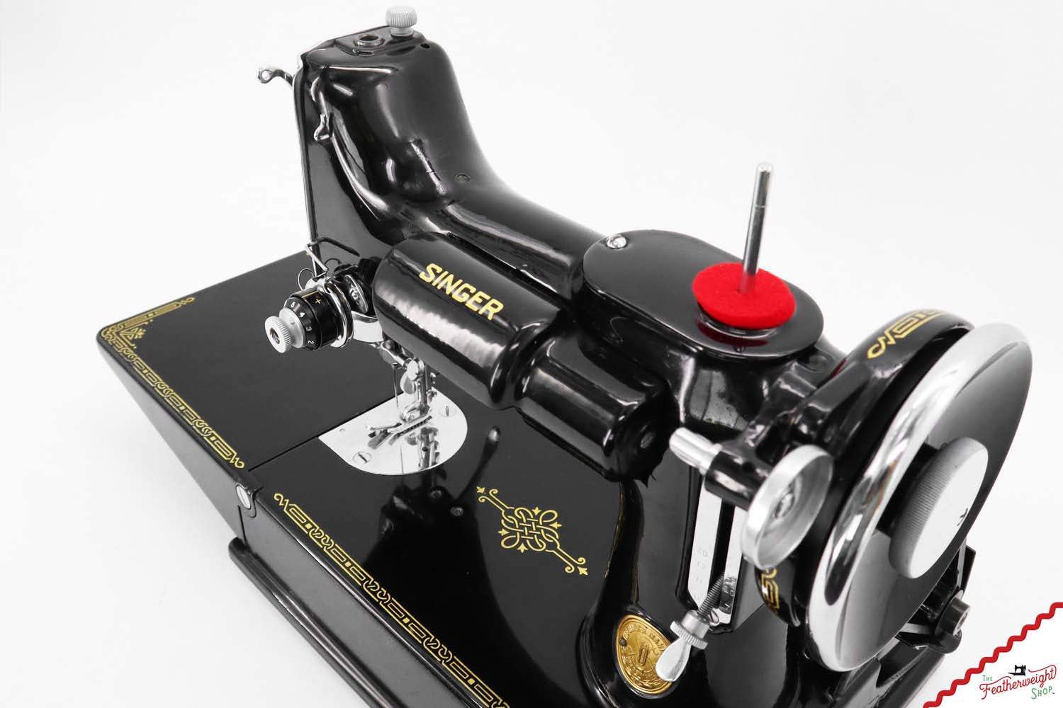 Singer Featherweight 221 Sewing Machine, AE983*** - 1938