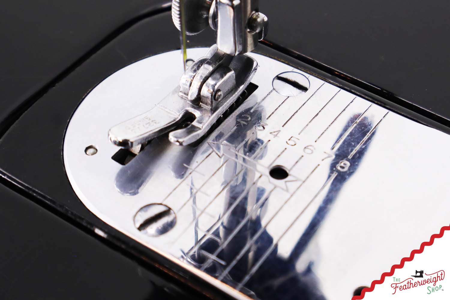 Singer Featherweight 222K Sewing Machine, Red 'S' - EP76078* - 1959