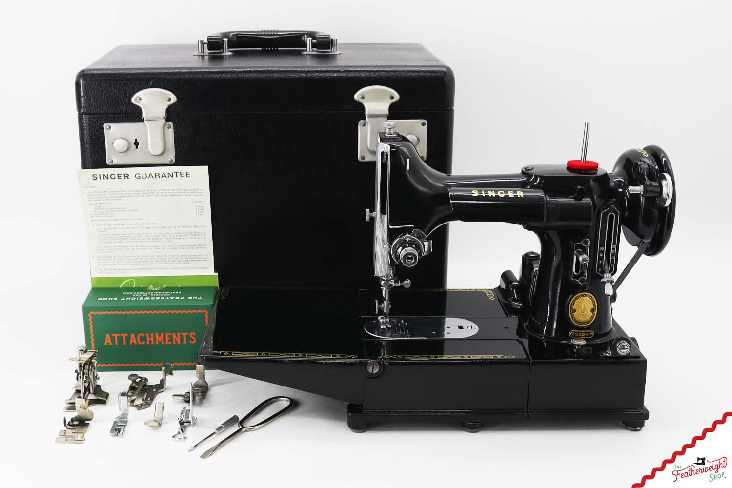 Singer Featherweight 222K Sewing Machine - EL178***, 1956