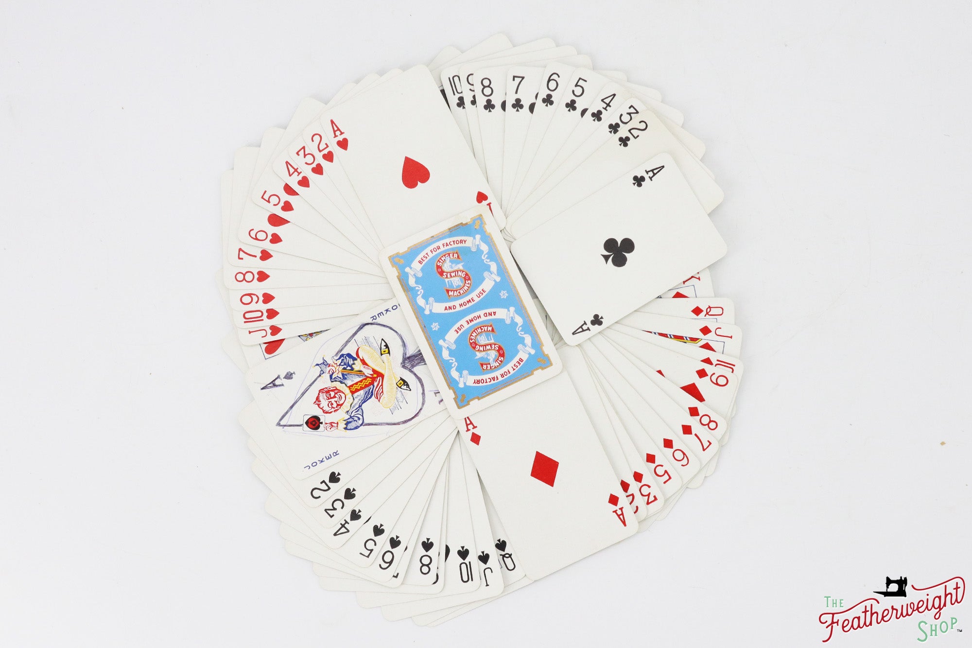 Playing Cards - RARE Singer (Vintage Original)