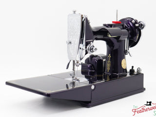 Load image into Gallery viewer, Singer Featherweight 221, AE408*** - Fully Restored in Black Iris