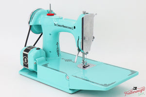 Singer Featherweight 221, AD791*** - Fully Restored in Tiffany Blue