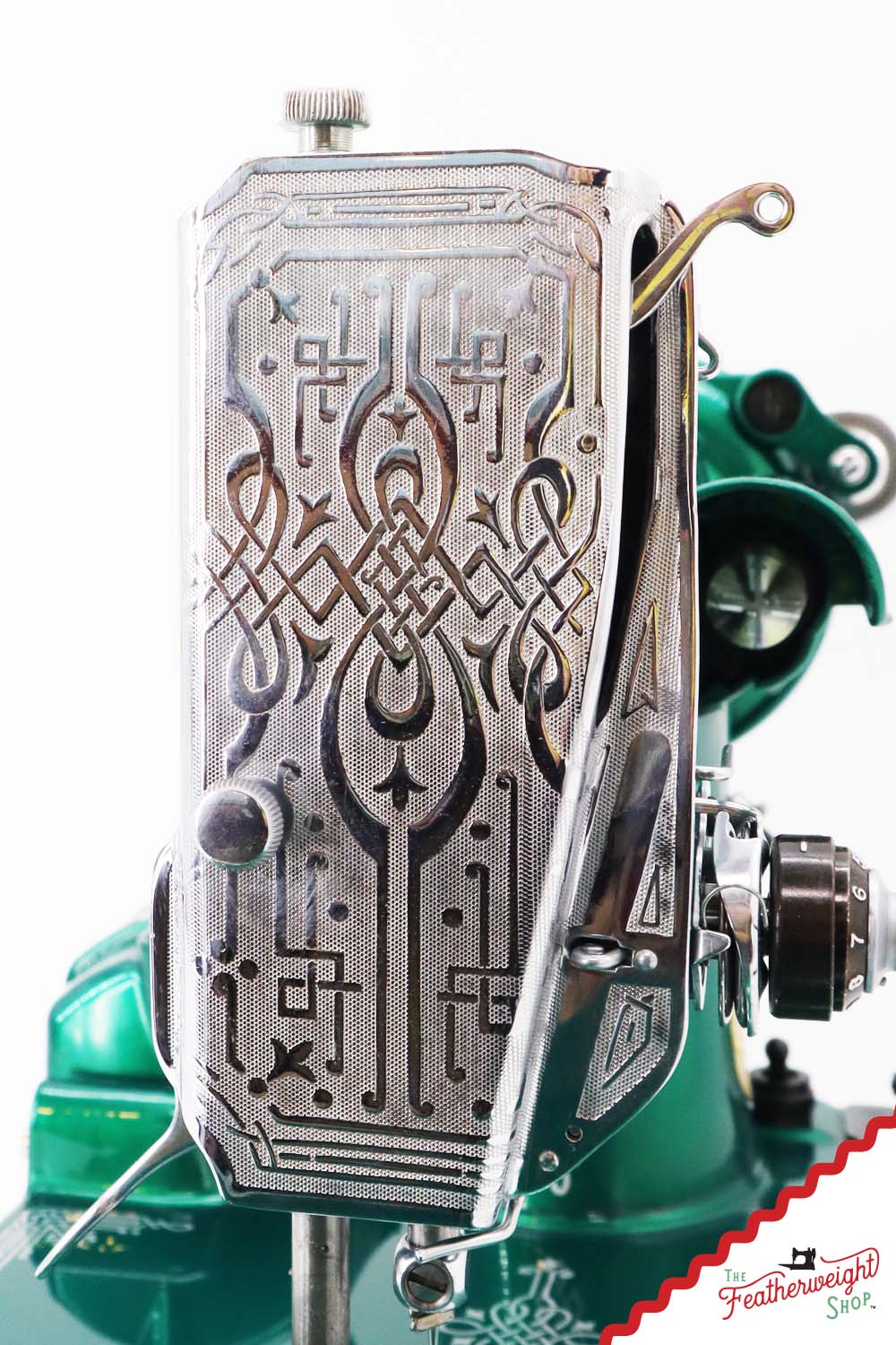 Singer Featherweight 221 AH053*** - Fully Restored in Emeral Green