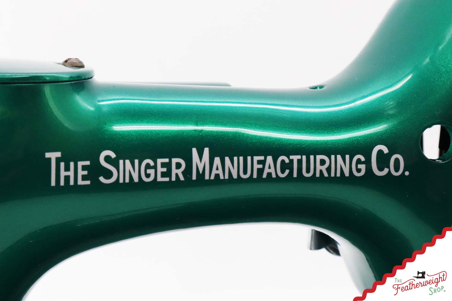 Singer Featherweight 221 AH053*** - Fully Restored in Emeral Green
