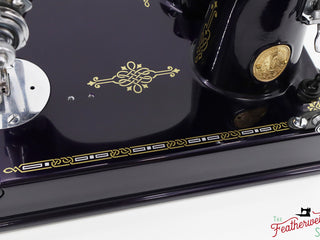 Load image into Gallery viewer, Singer Featherweight 221, AE408*** - Fully Restored in Black Iris