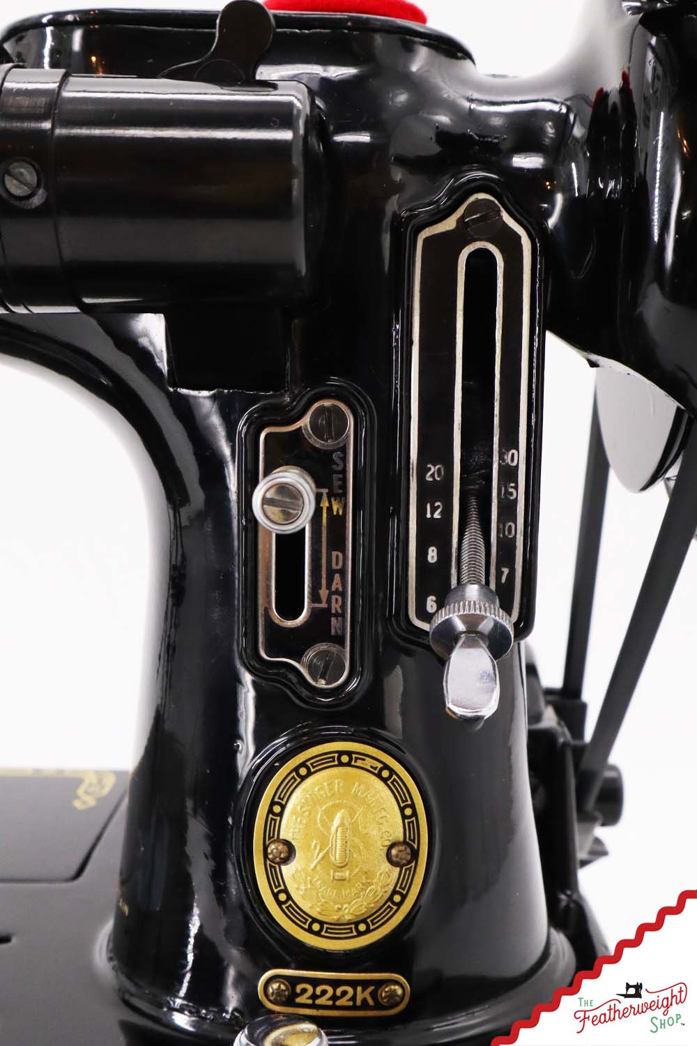 Singer Featherweight 222K Sewing Machine - EK6321**, 1955