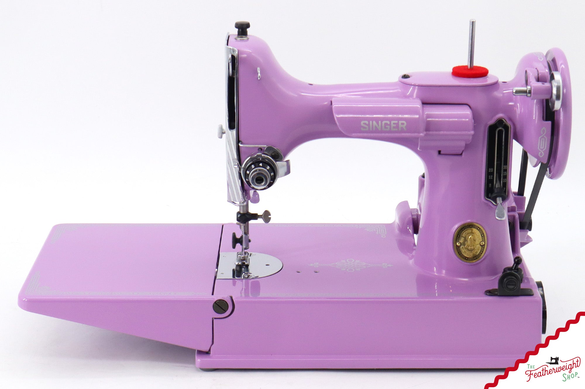 Singer Featherweight 221, AL395*** - Fully Restored in Lilac