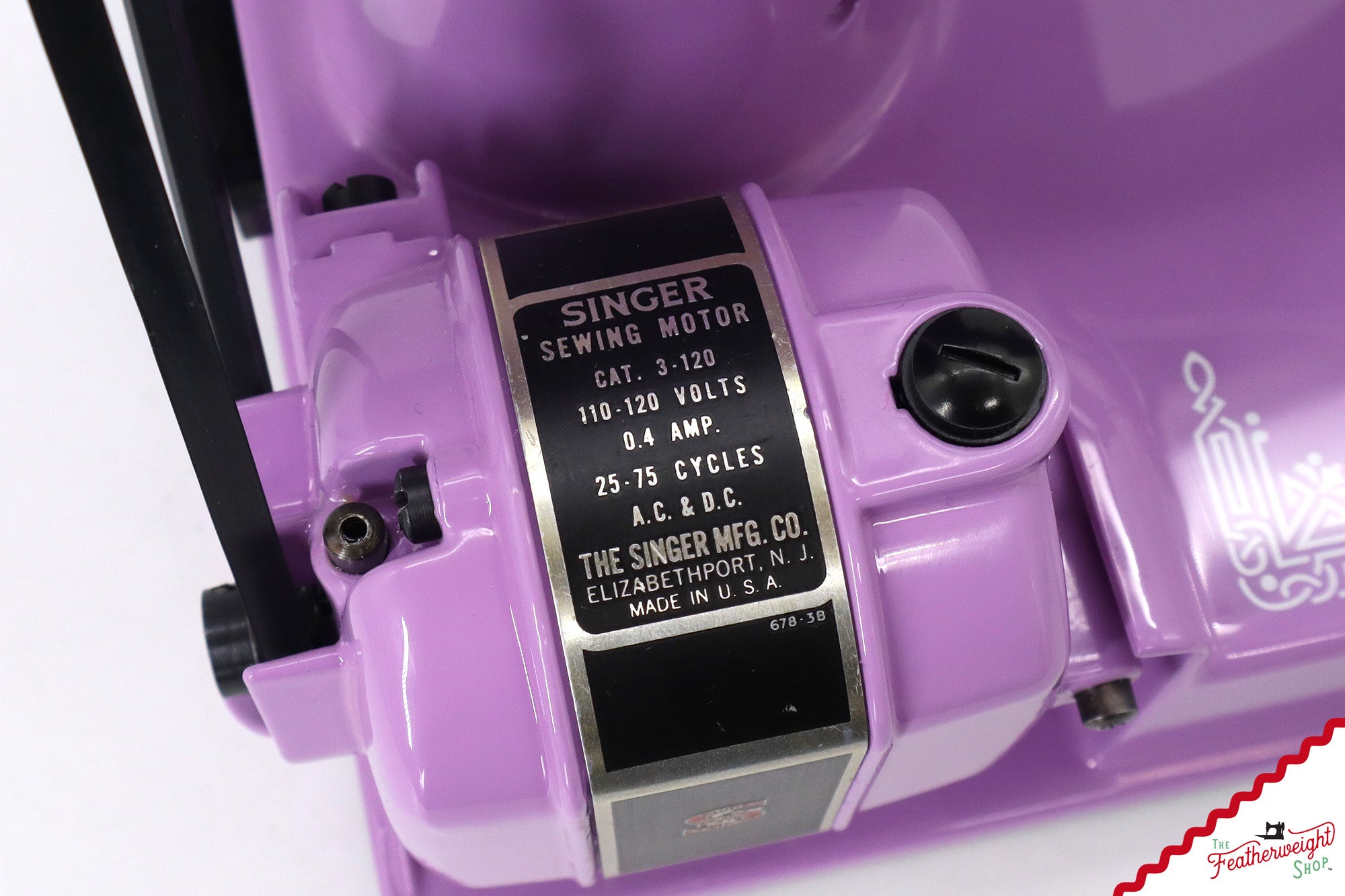 Singer Featherweight 221, AL395*** - Fully Restored in Lilac