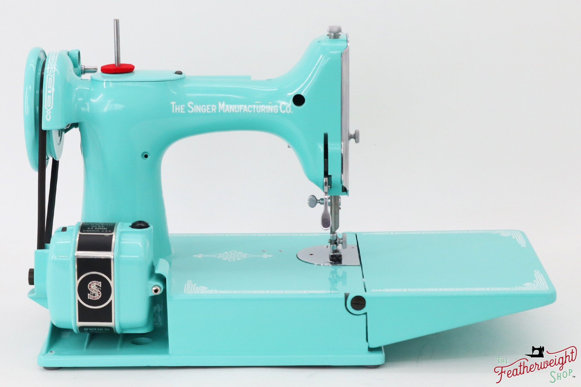 Singer Featherweight 221, AH334*** - Fully Restored in Tiffany Blue