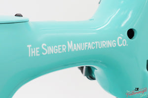 Singer Featherweight 221, AH334*** - Fully Restored in Tiffany Blue