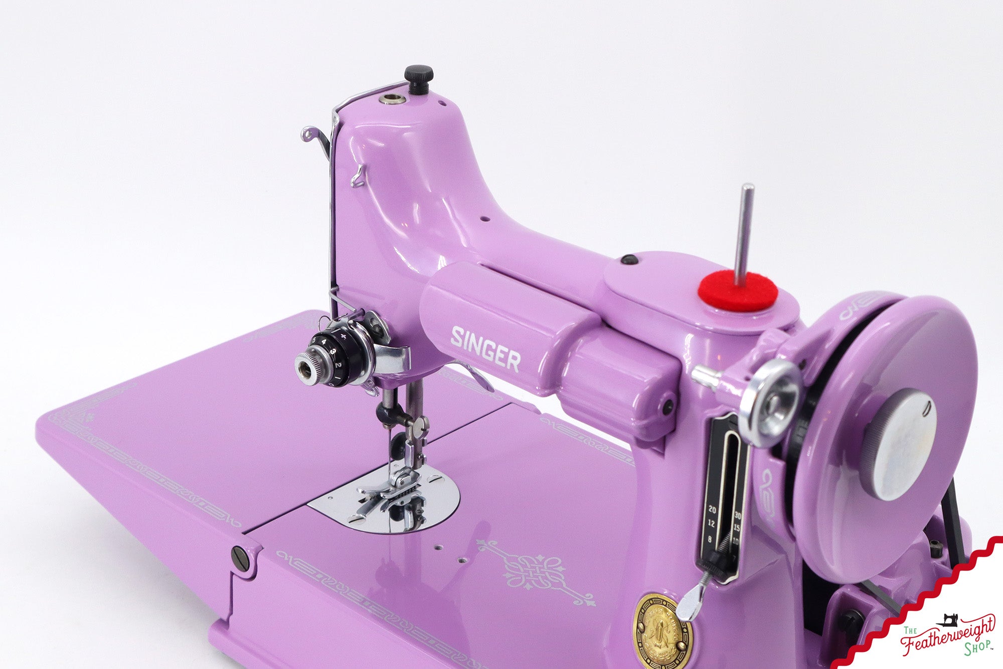 Singer Featherweight 221, AL395*** - Fully Restored in Lilac