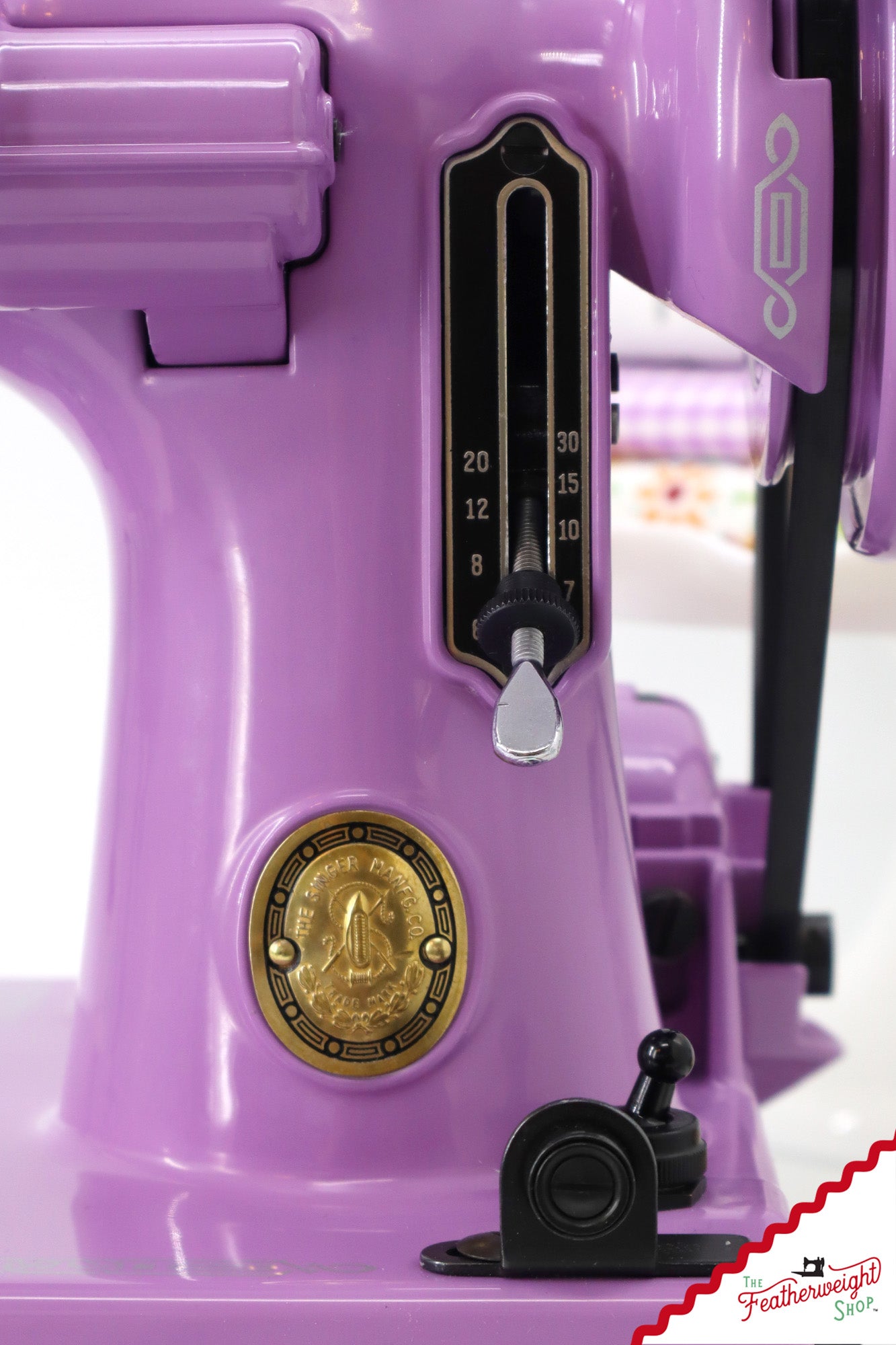 Singer Featherweight 221, AL395*** - Fully Restored in Lilac