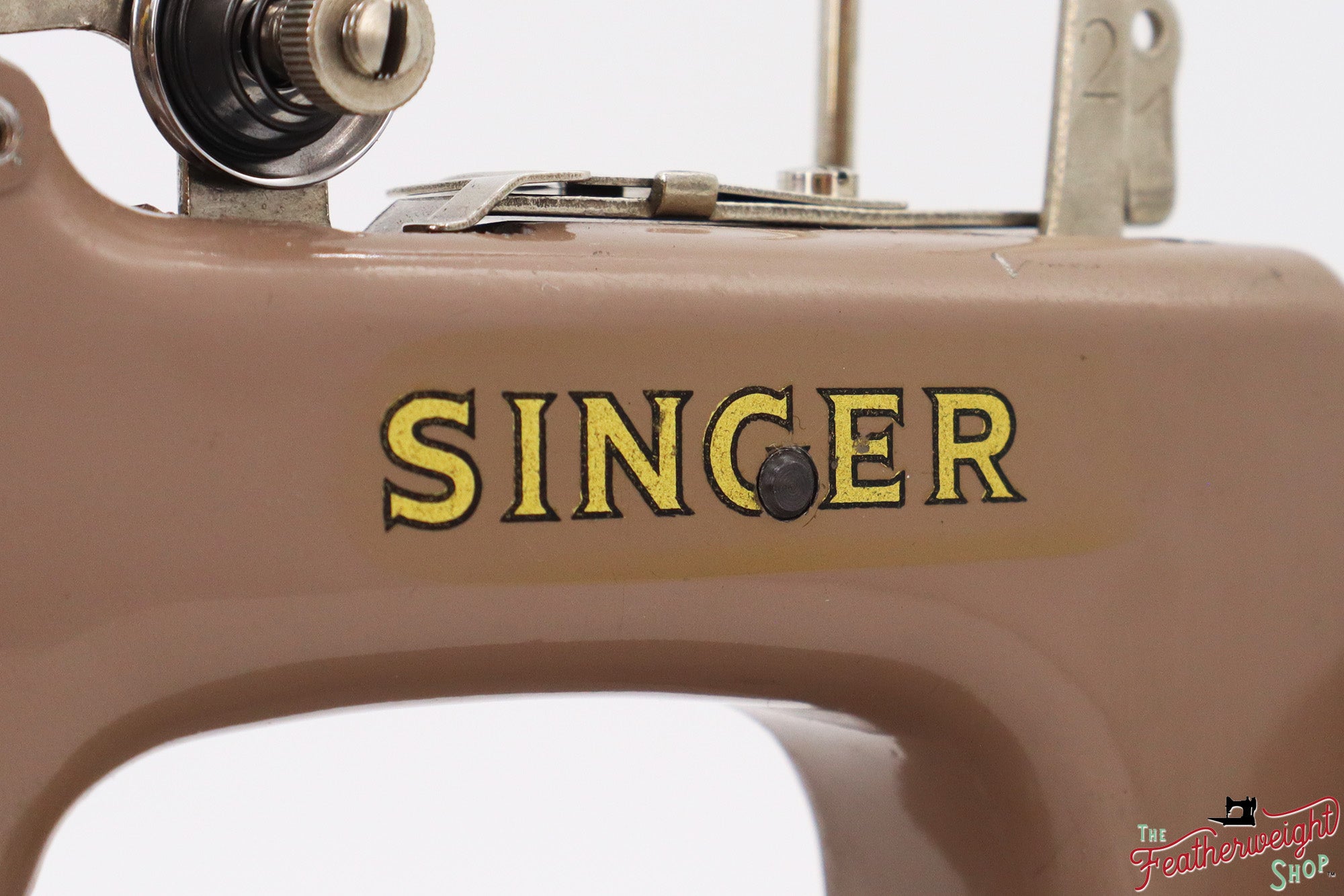 Singer Sewhandy Model 20 - Safari Brown - RARE, 6/23