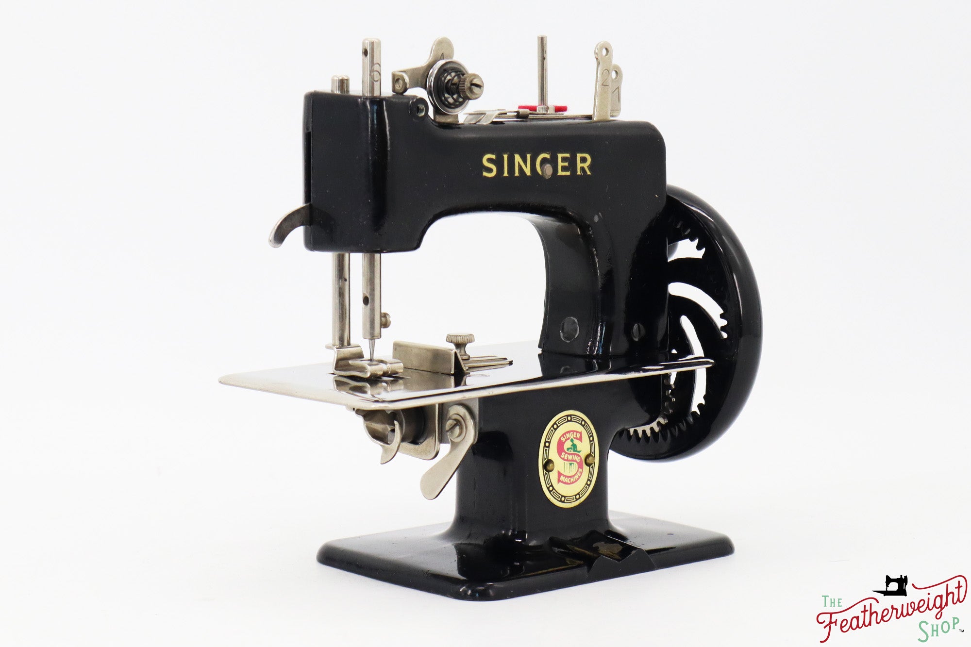 Singer Sewhandy Model 20 - Black, Red 'S' - RARE, Complete Set