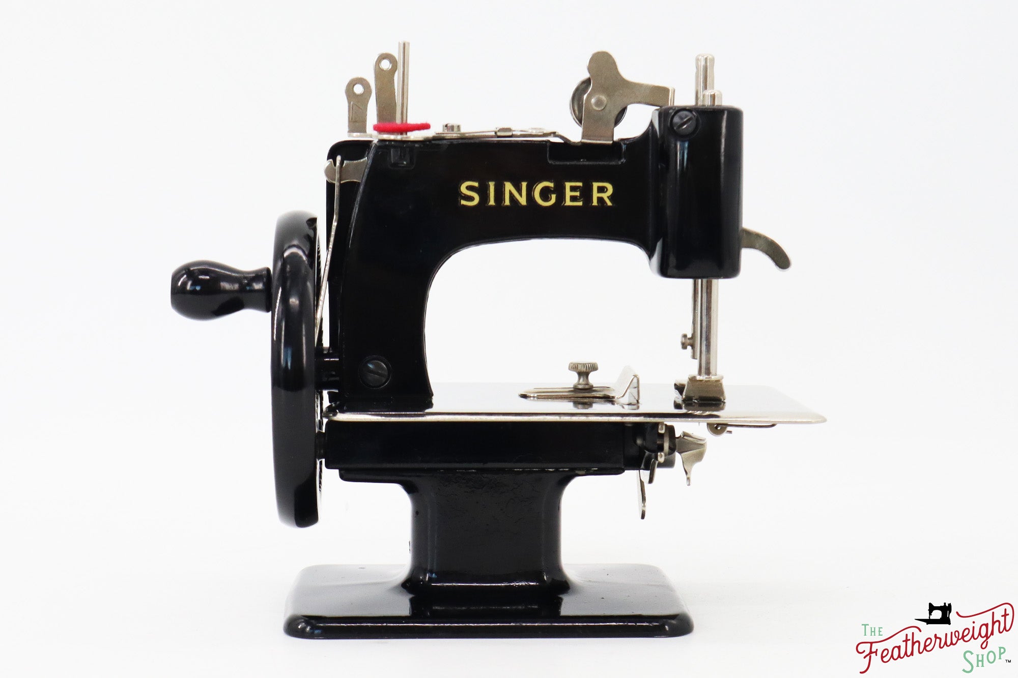 Singer Sewhandy Model 20 - Black, Red 'S' - RARE, Complete Set