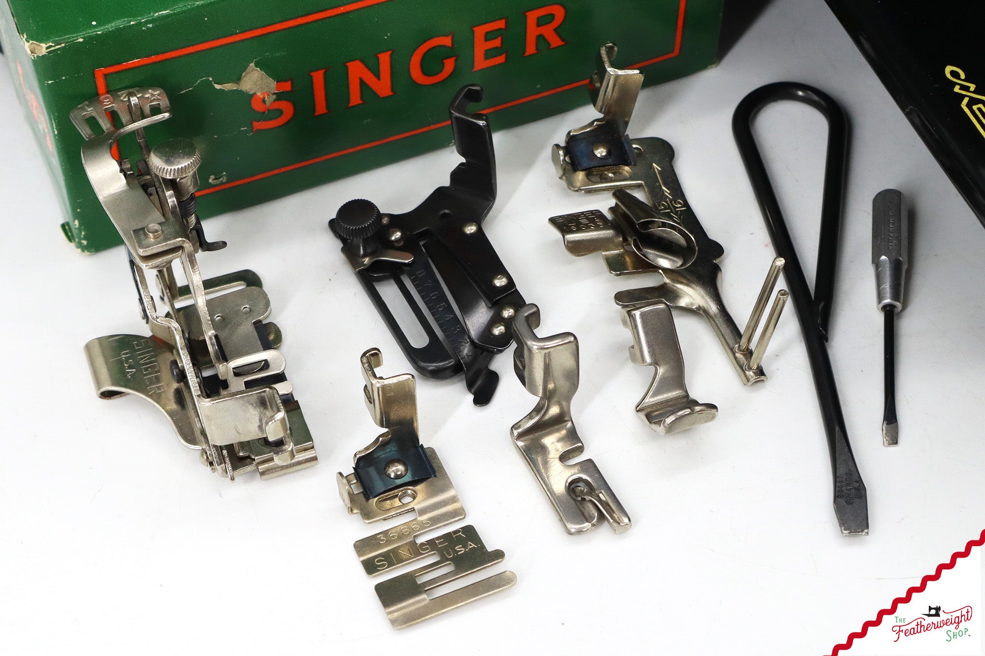 Singer Featherweight 221 Sewing Machine, AL1706** - 1952