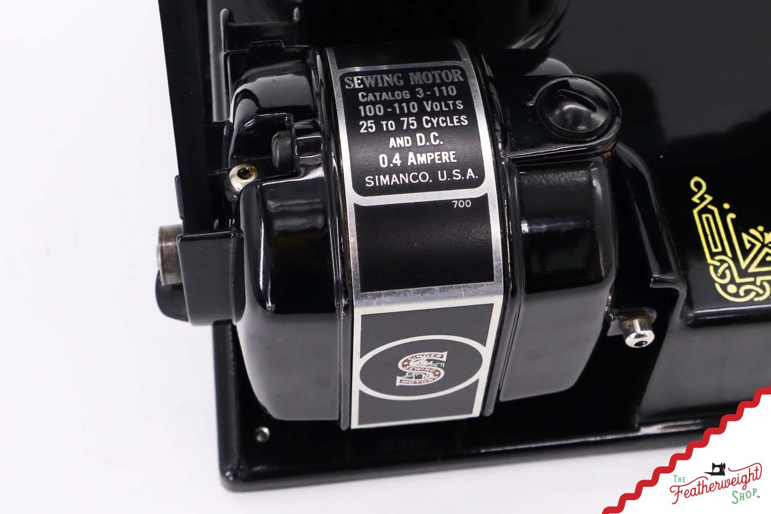 Singer Featherweight 221 Sewing Machine, AF244** - 1939