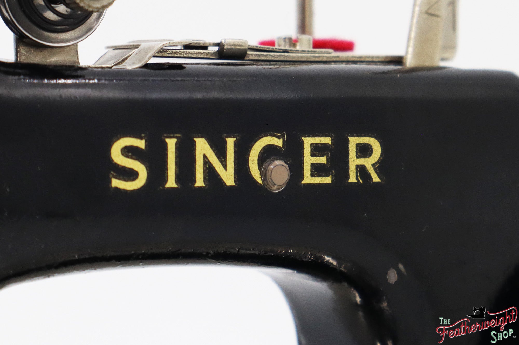 Singer Sewhandy Model 20 - Black, Red 'S' - RARE, Complete Set