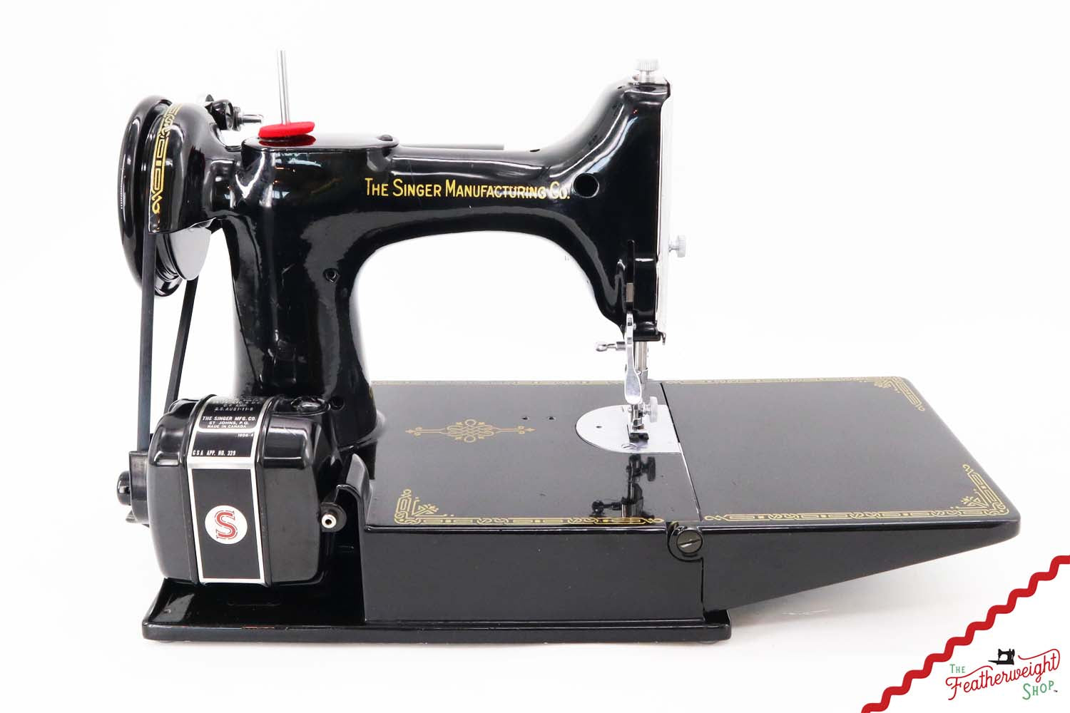 Singer Featherweight 221K Sewing Machine, EF5685** - 1949