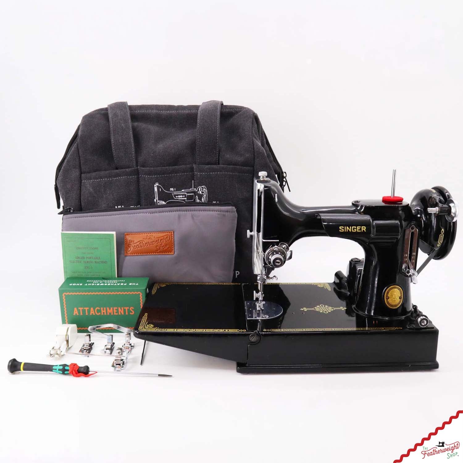 Singer Featherweight 221 Sewing Machine, EH137*** - Quilter's Special!