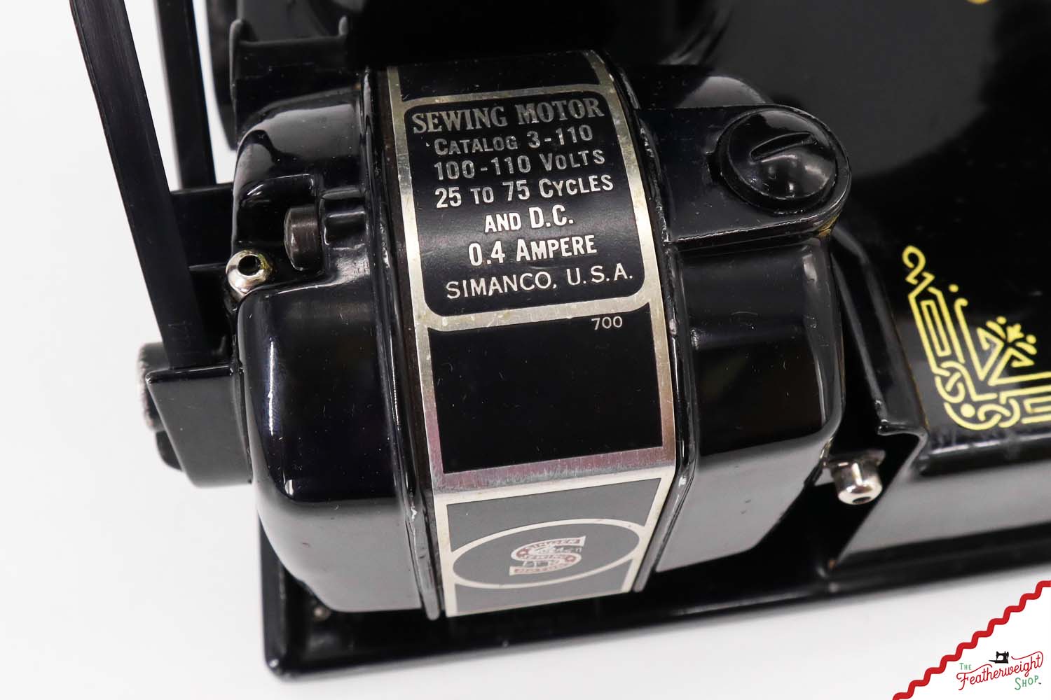 Singer Featherweight 221 Sewing Machine, AG0046** - 1941