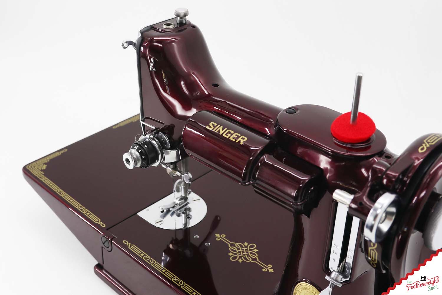 Singer Featherweight 221K - EE45834* - Fully Restored in Brandywine