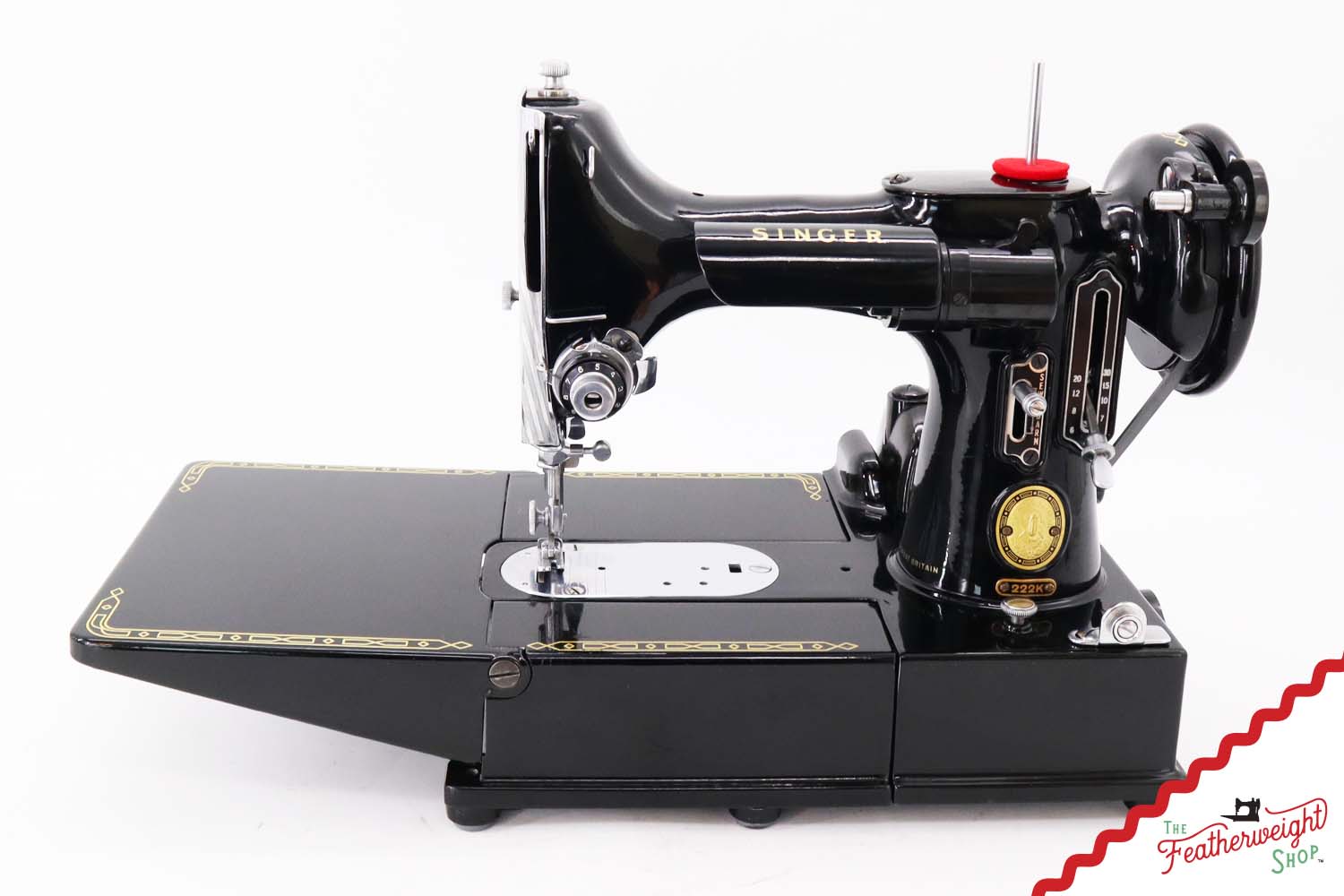 Singer Featherweight 222K Sewing Machine - EM6055**, 1957