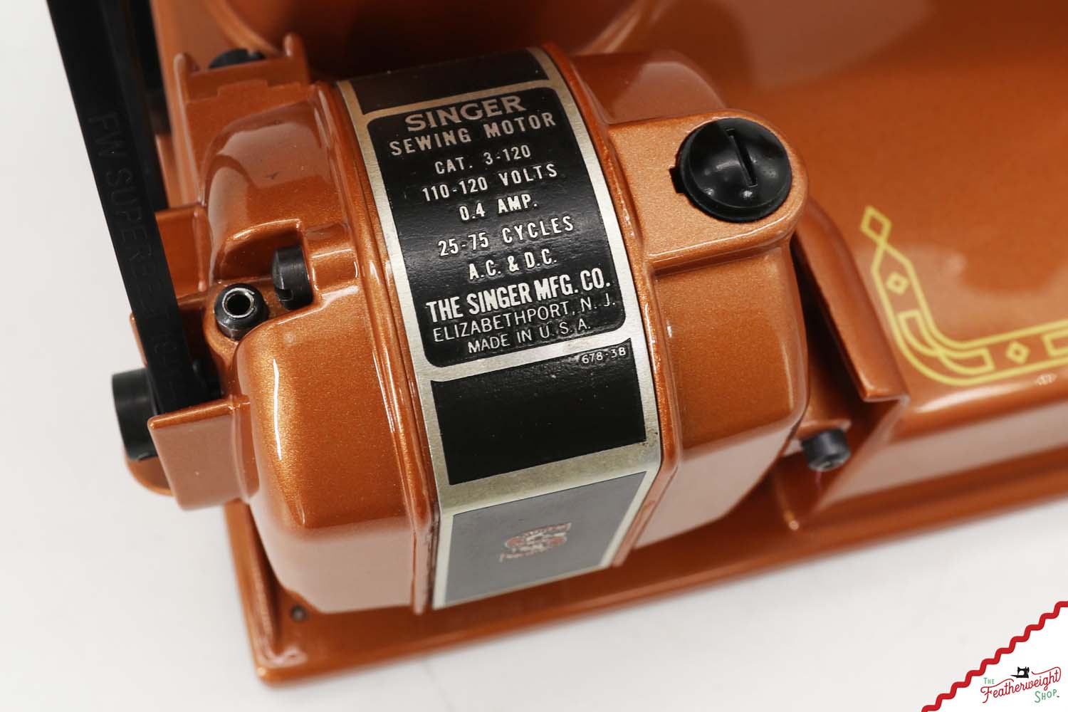 Singer Featherweight 221 AL922*** - Fully Restored in New Penny