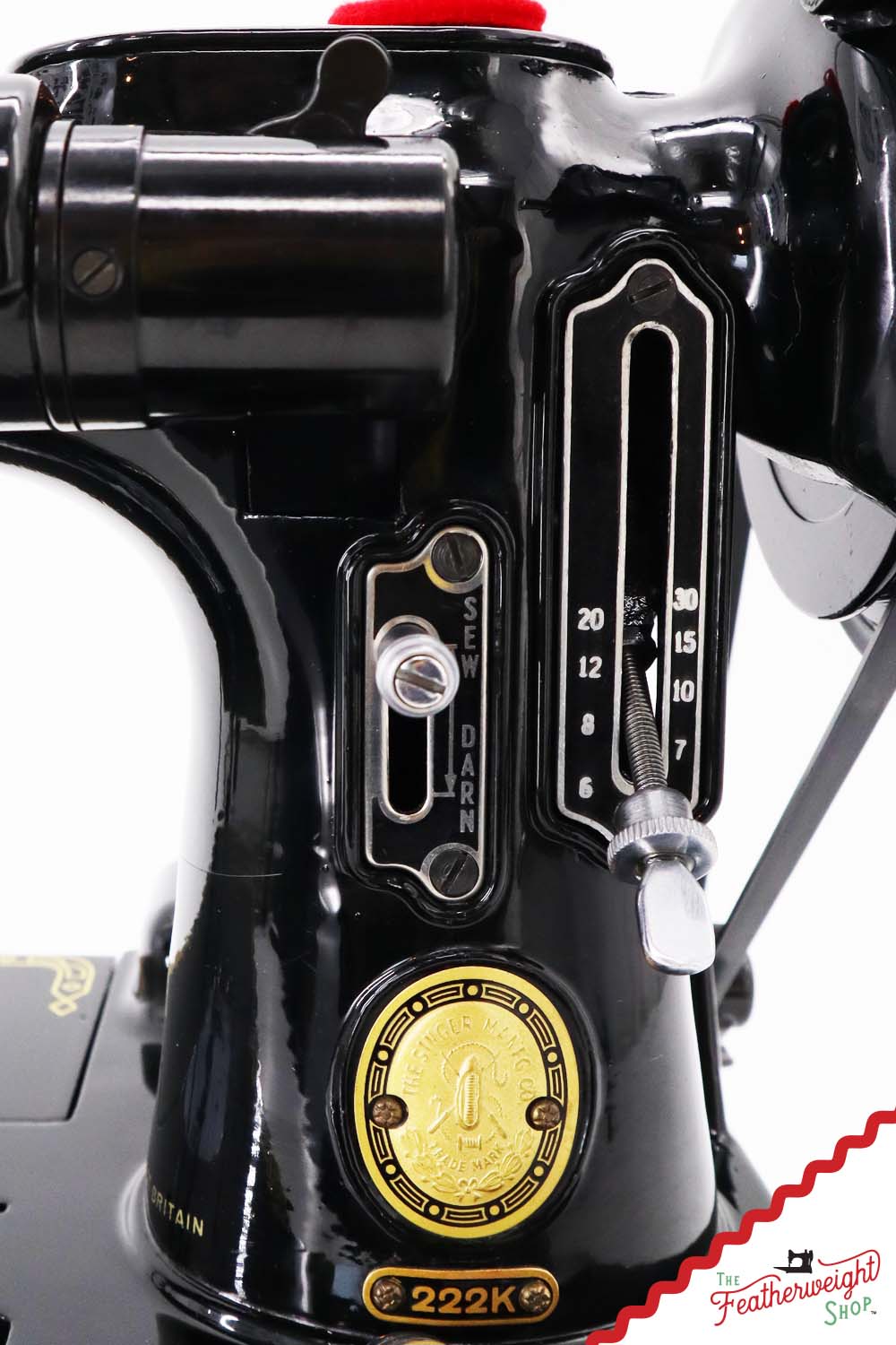 Singer Featherweight 222K Sewing Machine - EM6055**, 1957