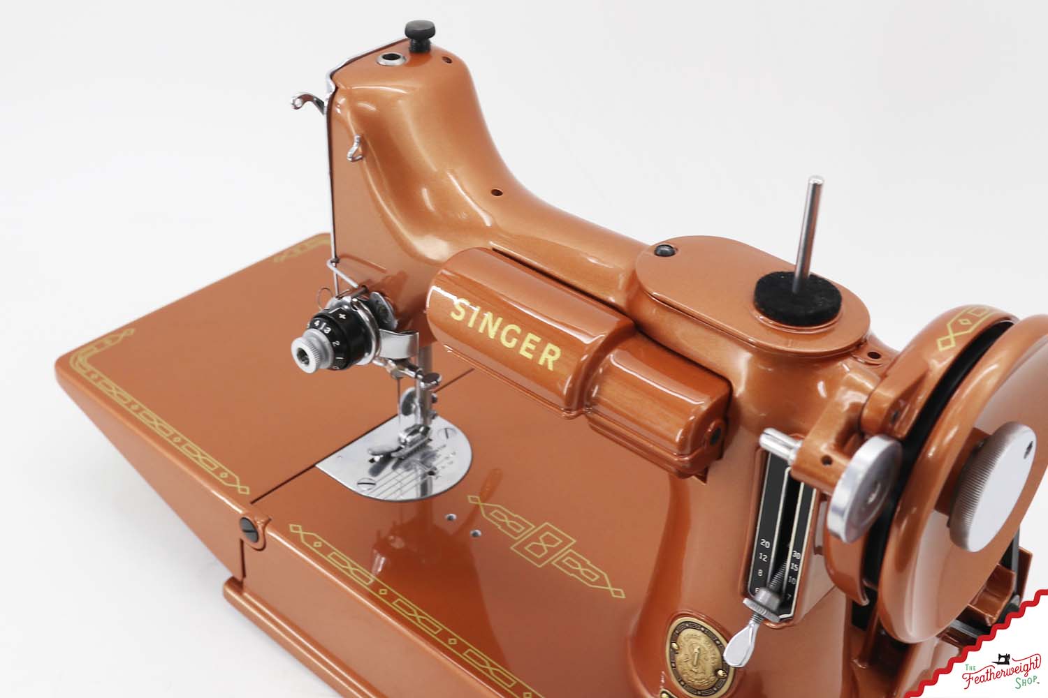 Singer Featherweight 221 AL922*** - Fully Restored in New Penny