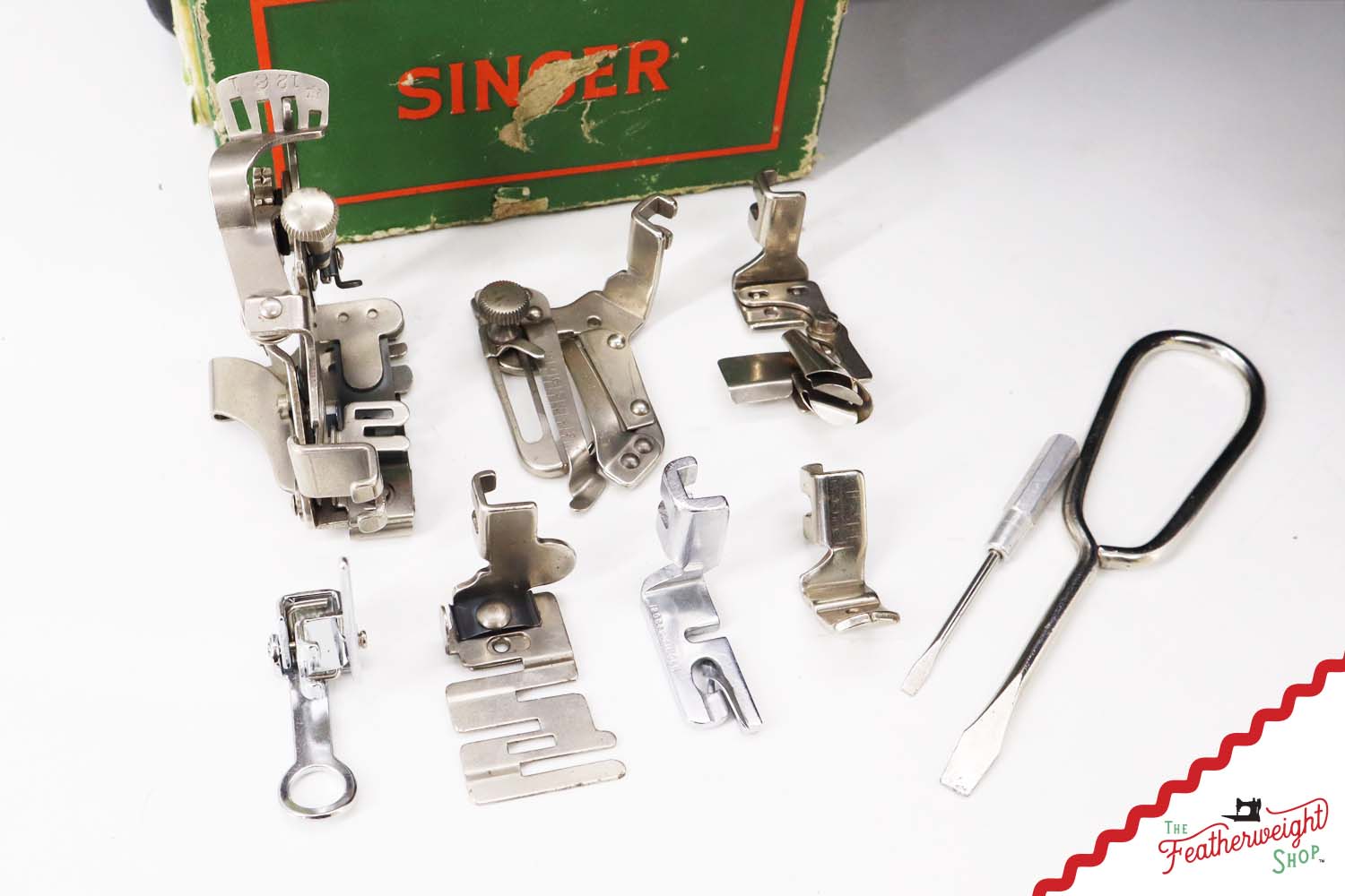 Singer Featherweight 222K Sewing Machine - EM6055**, 1957