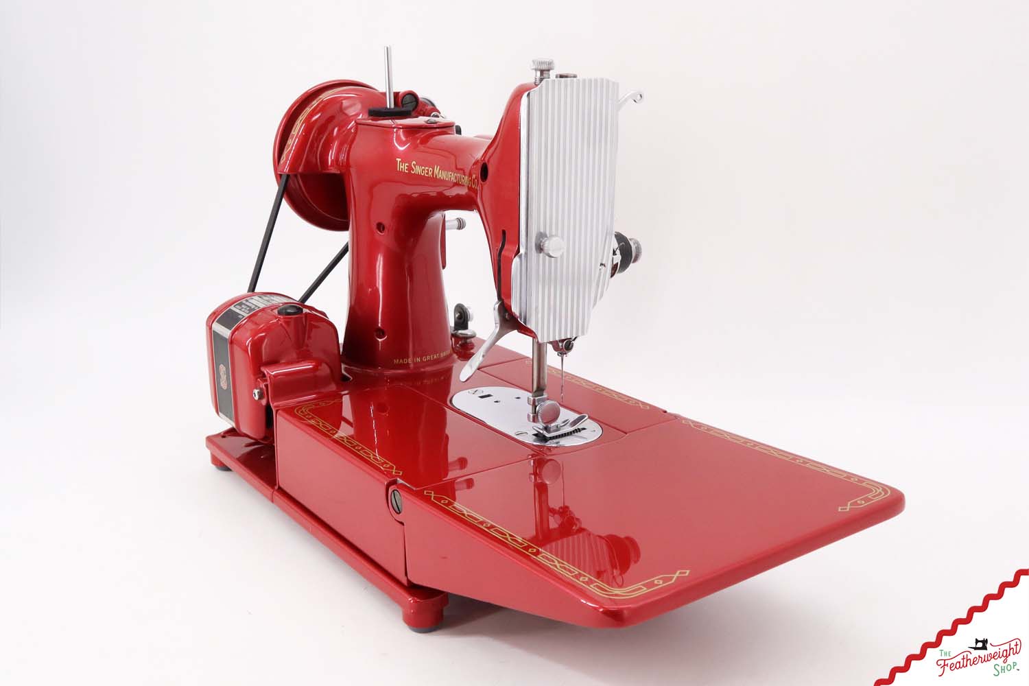 Singer Featherweight 222K - EJ2672** - Fully Restored in Candy Apple Red