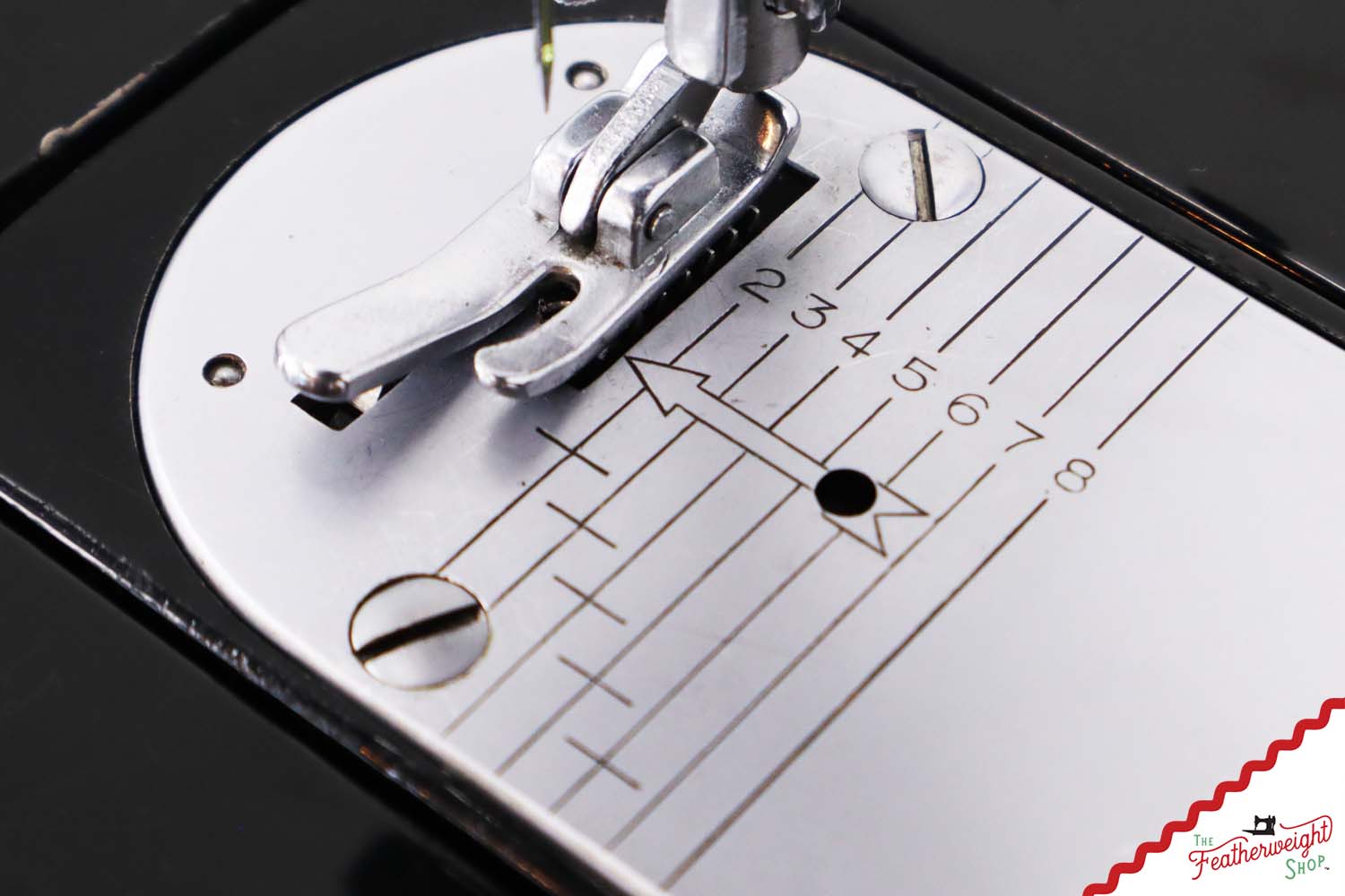 Singer Featherweight 222K Sewing Machine, Red 'S' - ES352*** - 1961