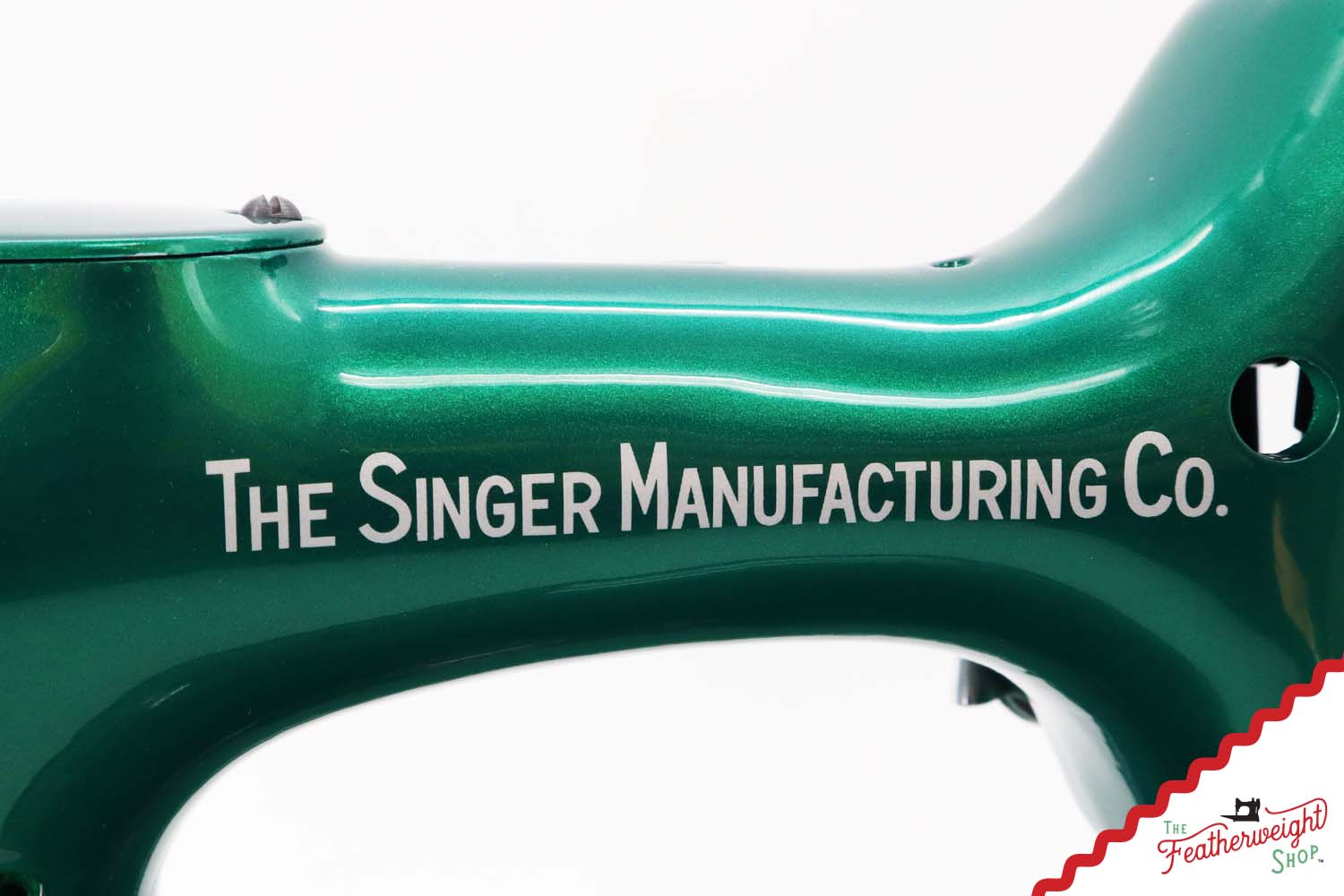 Singer Featherweight 221 AG988*** - Fully Restored in Emerald Green