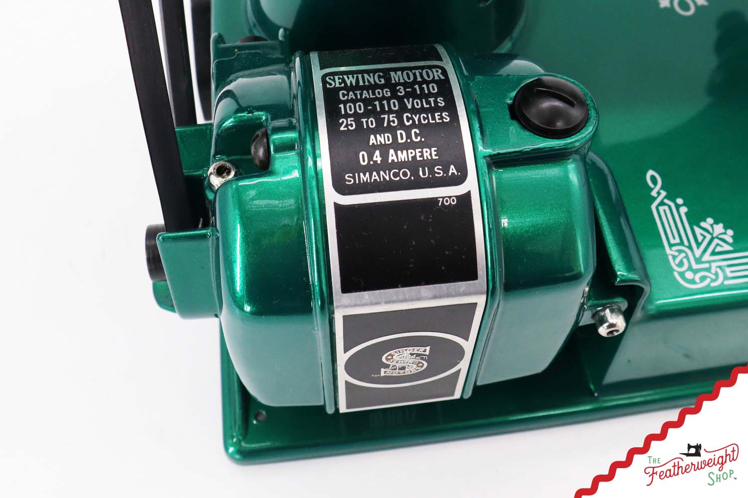 Singer Featherweight 221 AG988*** - Fully Restored in Emerald Green