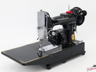 Load image into Gallery viewer, Singer Featherweight 222K Sewing Machine, Red &#39;S&#39; - EP5438** - 1959