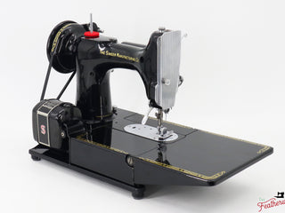Load image into Gallery viewer, Singer Featherweight 222K Sewing Machine, Red &#39;S&#39; - EP5438** - 1959