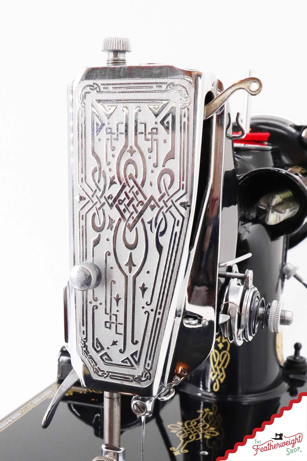 Singer Featherweight 221, "First-Run" 1933 AD551*** - Fully Restored in Gloss Black