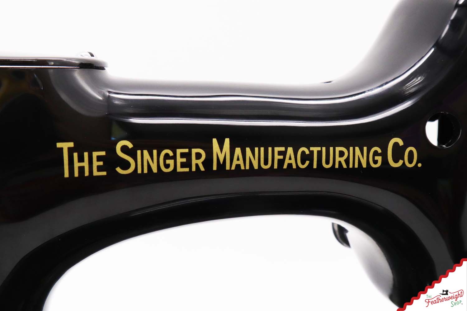 Singer Featherweight 221, "First-Run" 1933 AD551*** - Fully Restored in Gloss Black