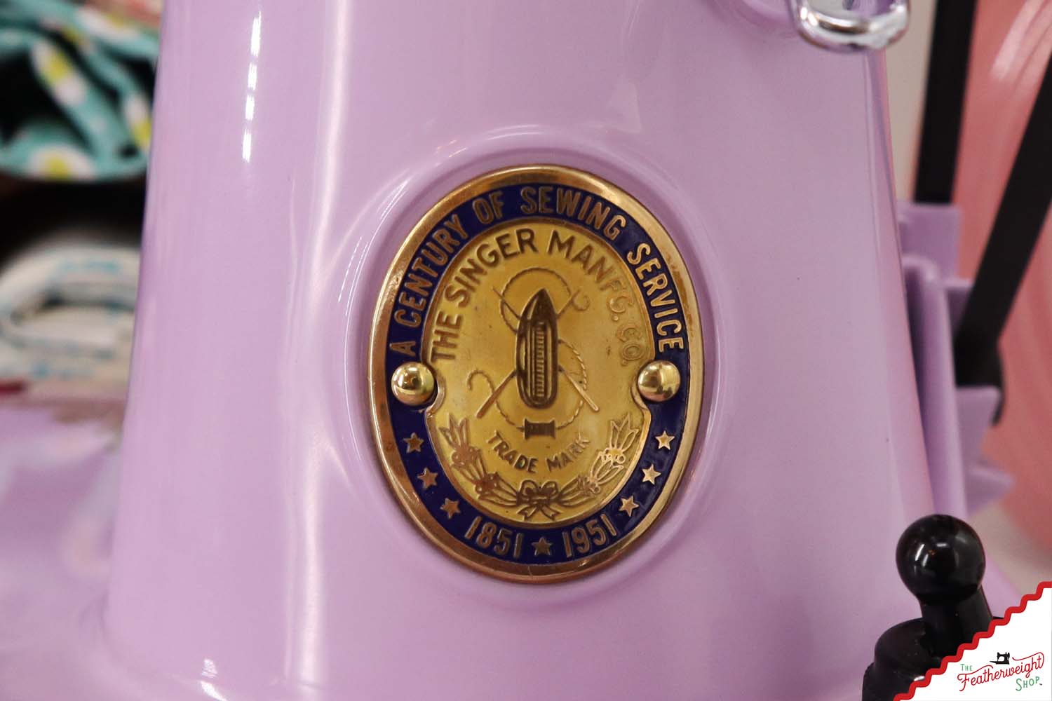 Singer Featherweight 221, Centennial - AJ909*** - Fully Restored in Wisteria