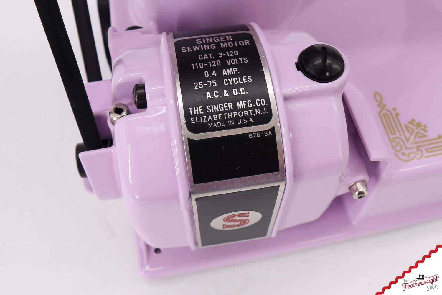 Singer Featherweight 221, Centennial - AJ909*** - Fully Restored in Wisteria
