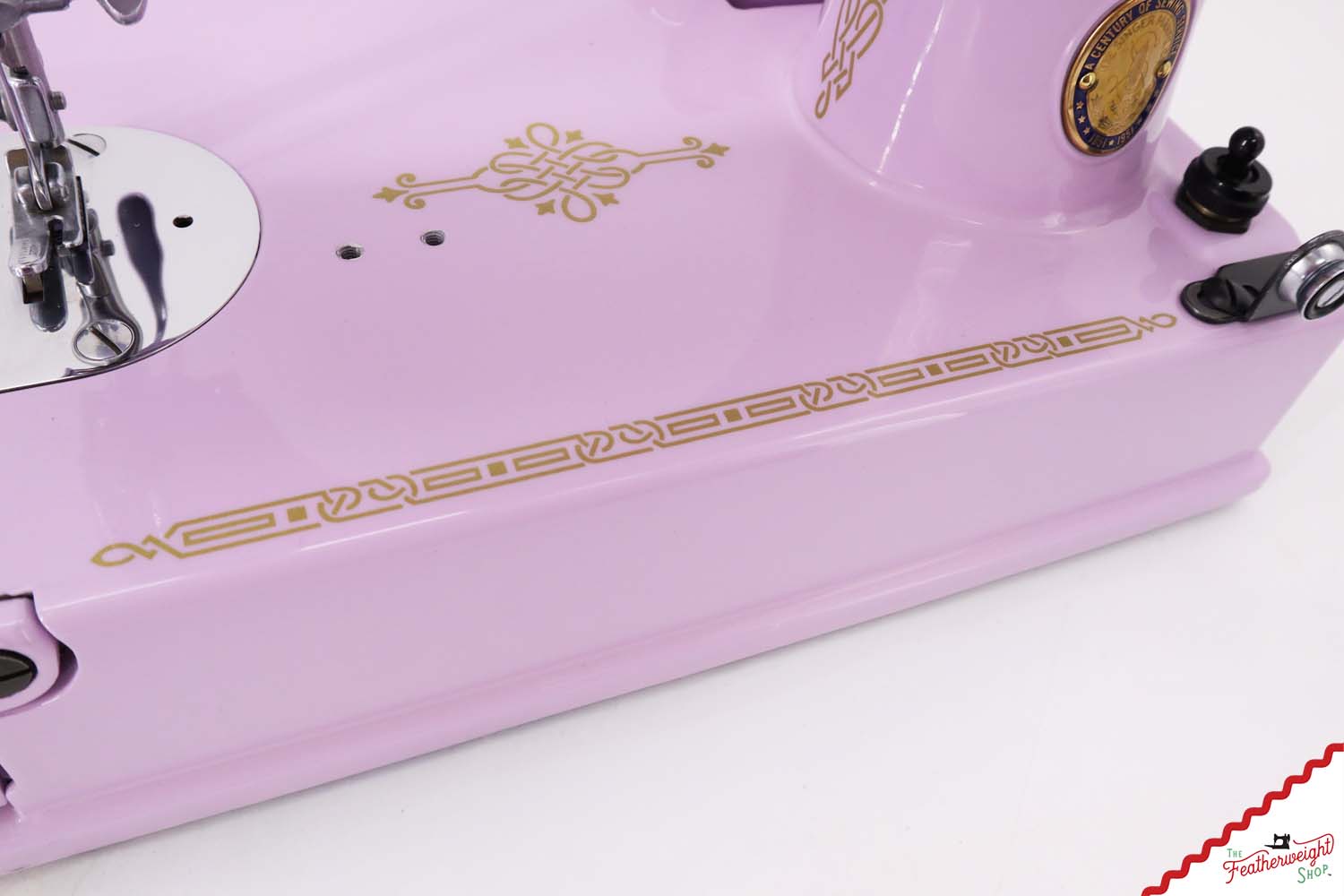 Singer Featherweight 221, Centennial - AJ909*** - Fully Restored in Wisteria