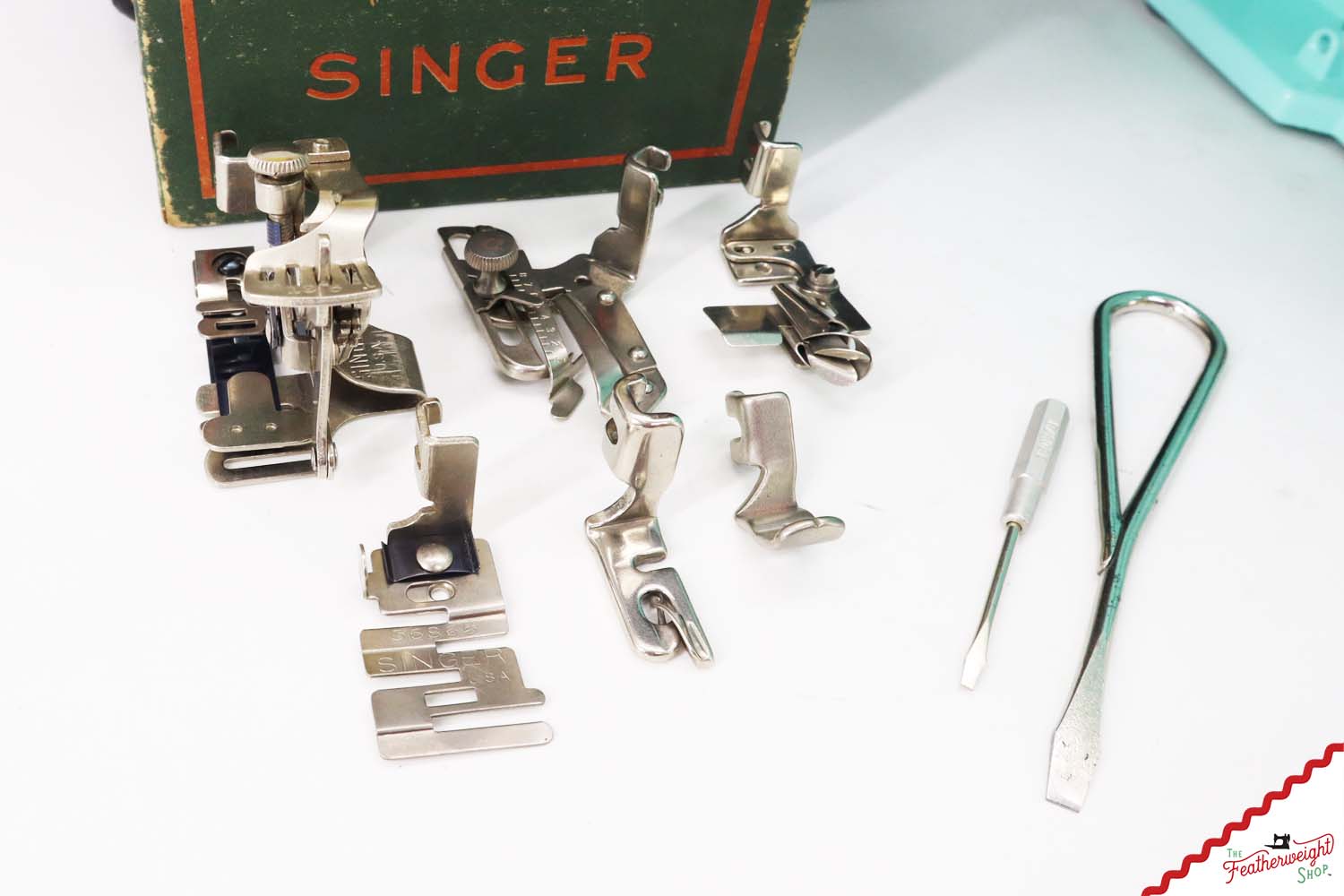 Singer Featherweight 221, AG005*** - Fully Restored in Jenny Blue