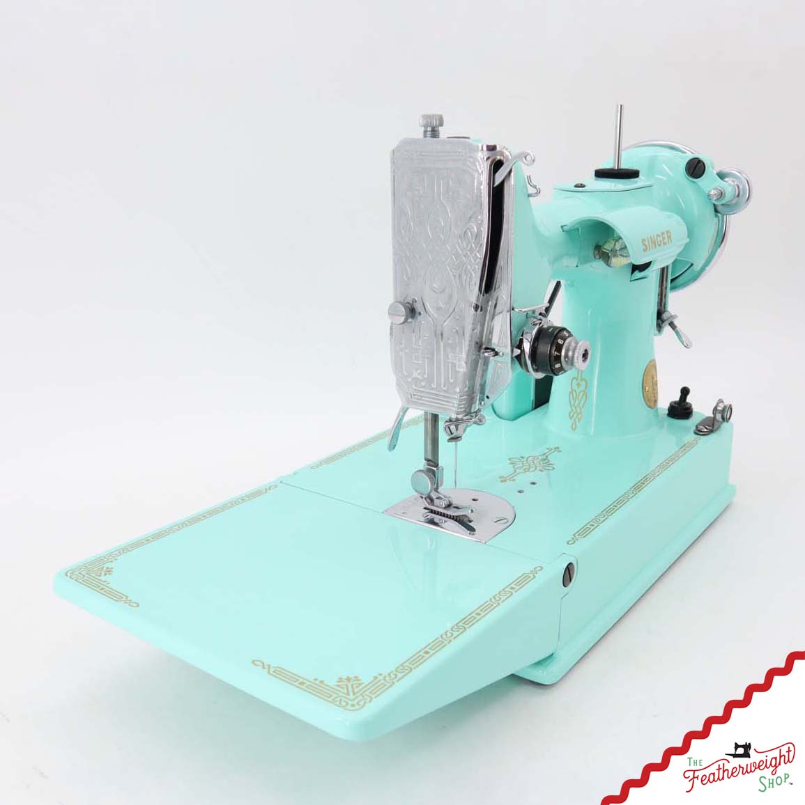 Singer Featherweight 221, AG005*** - Fully Restored in Jenny Blue