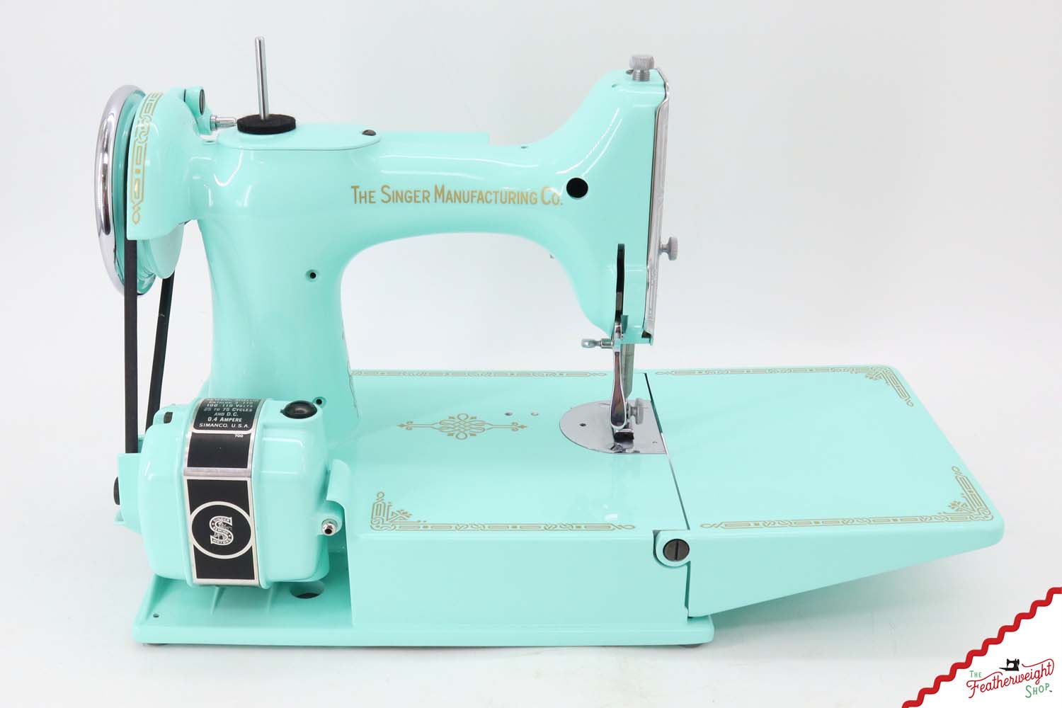 Singer Featherweight 221, AG005*** - Fully Restored in Jenny Blue