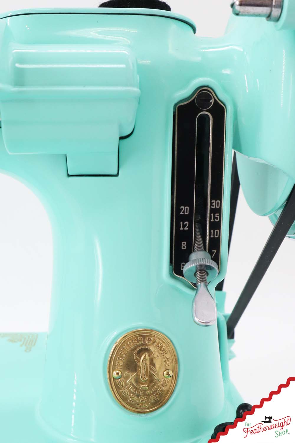 Singer Featherweight 221, AG005*** - Fully Restored in Jenny Blue