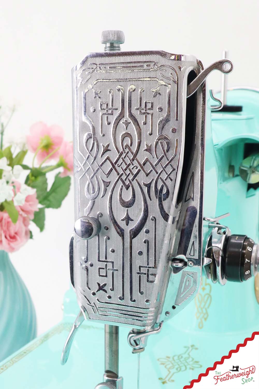 Singer Featherweight 221, AG005*** - Fully Restored in Jenny Blue