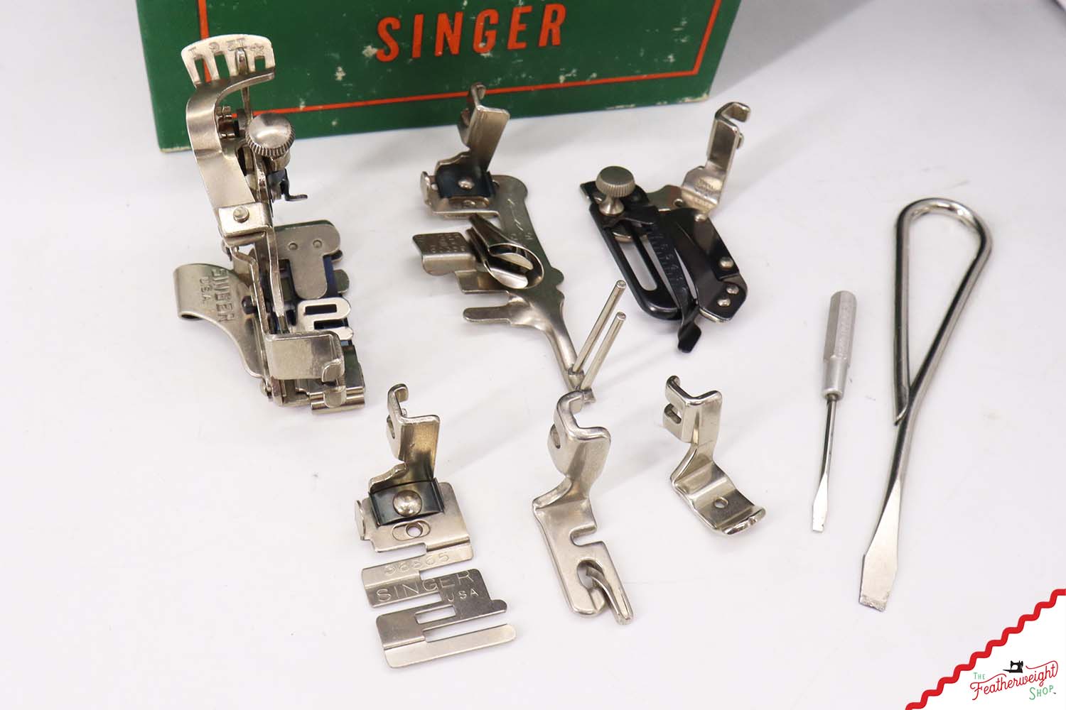 Singer Featherweight 221, - AJ363*** - Restored USA 250 Edition!